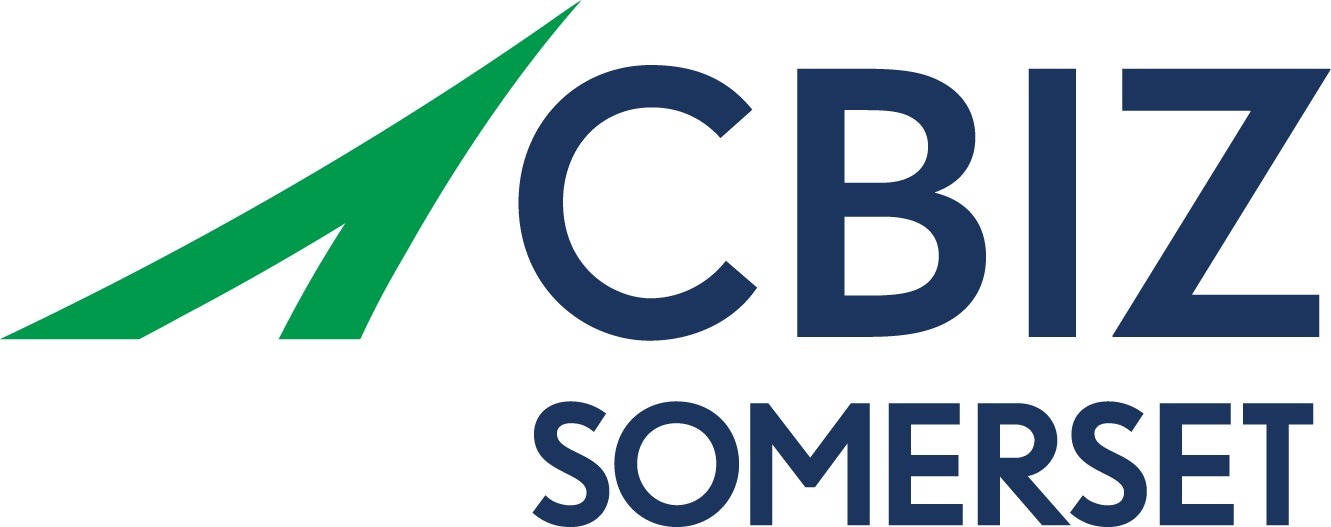 CBIZ logo in green and navy blue